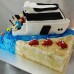 Boat - Yacht and Fishing Cake (D)